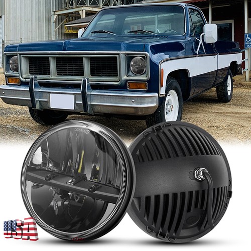 130w round led headlight - 7",